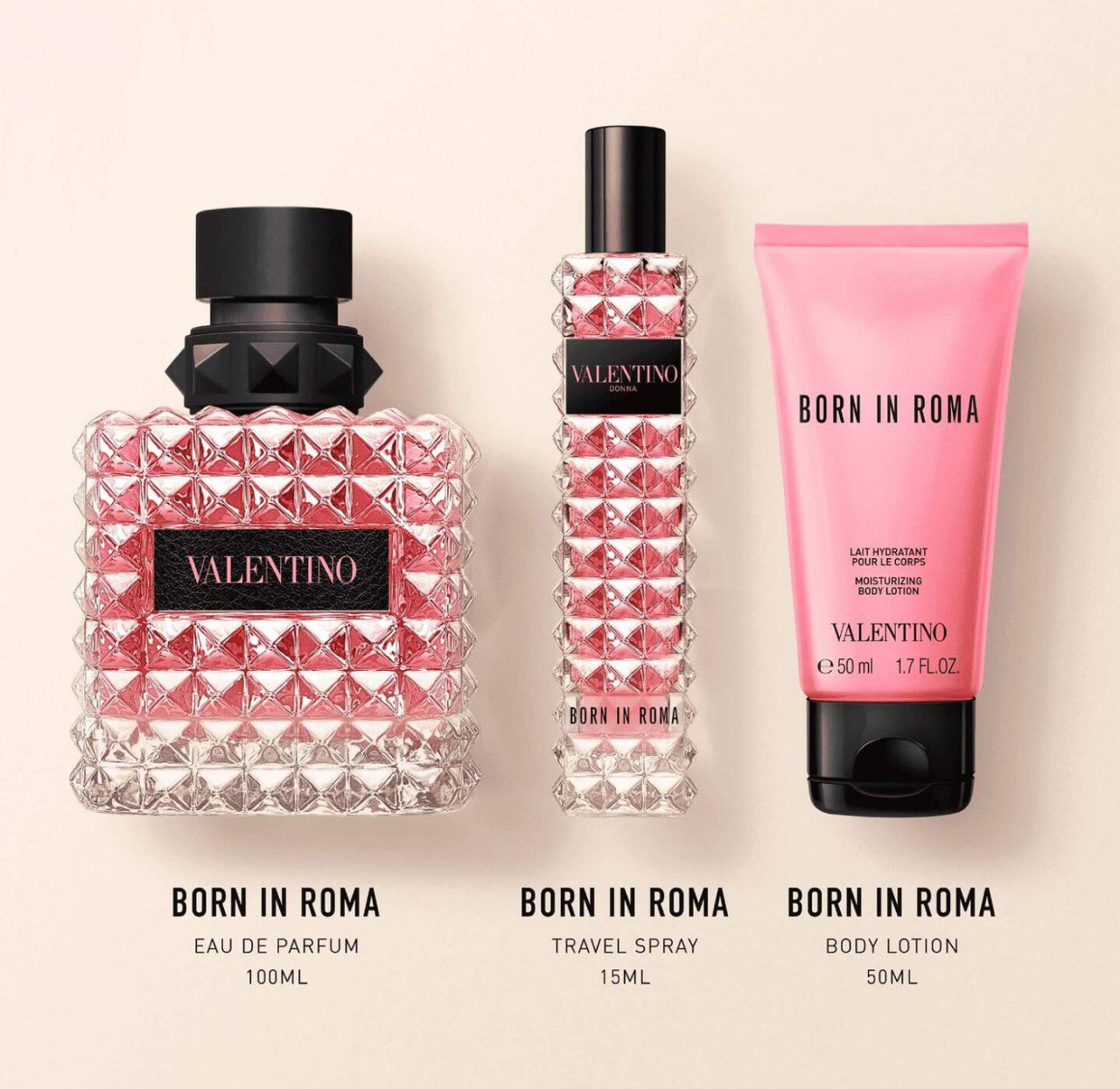 Valentino Donna Born in Roma Pink Gift Set