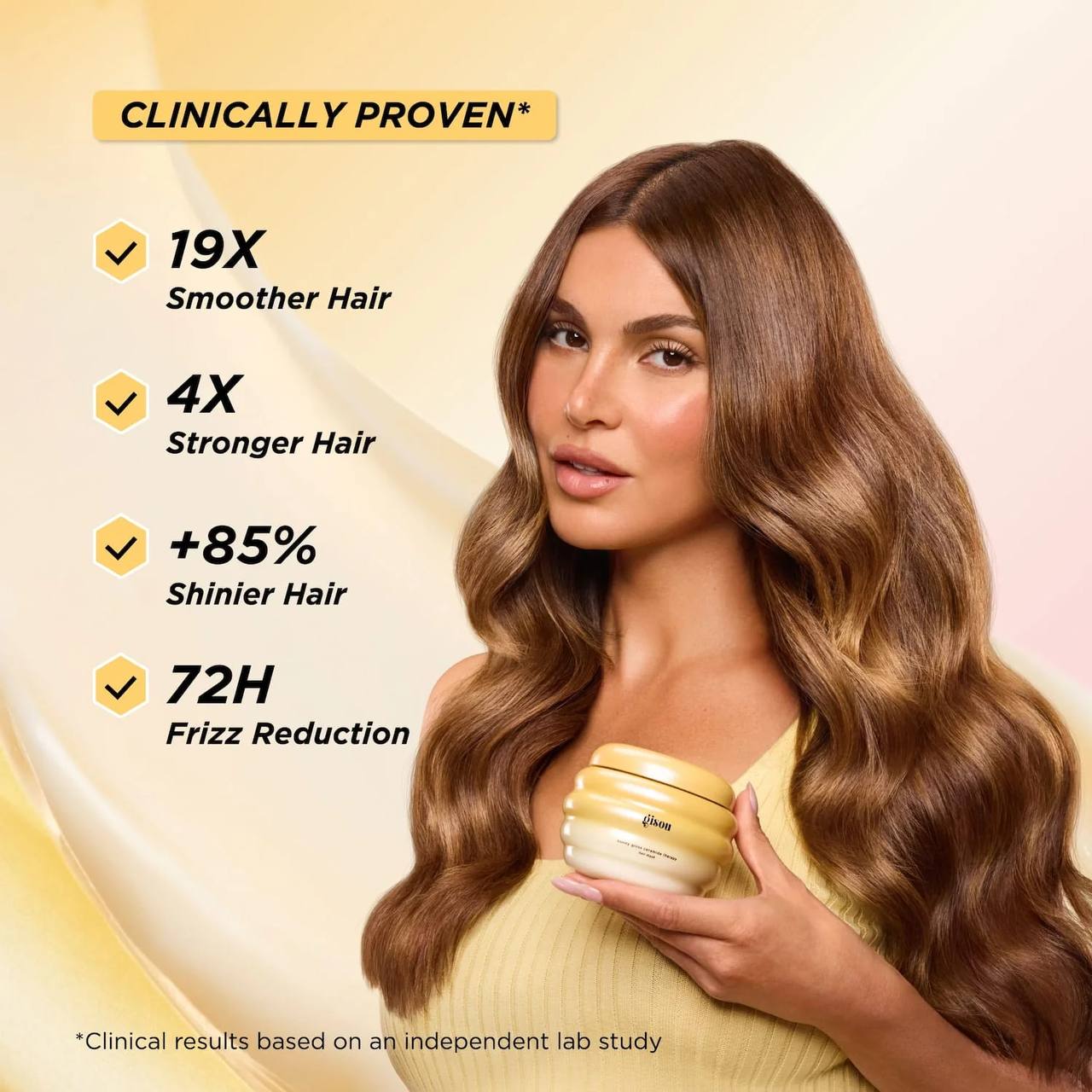 Gisou‬ Honey Gloss Ceramide Therapy Hydrating Hair Mask